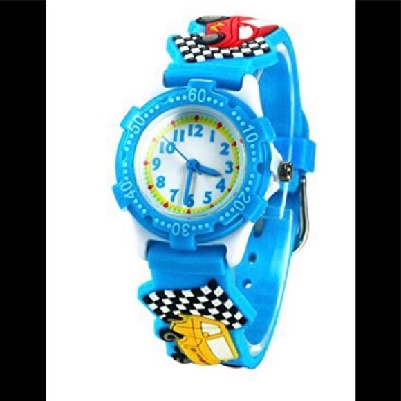 ?Vavna Best Seller Girls Boys waterproof 3 D cute cartoon Digital wrist watch